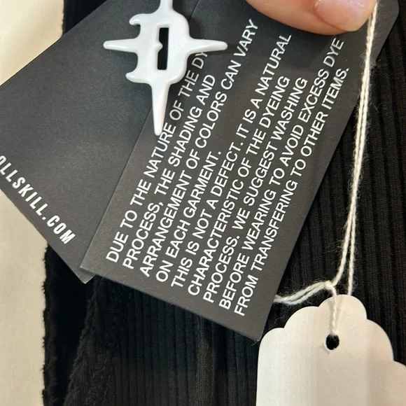 Darker Waves Fader Hooded curl out ribbed mini dress women’s size xxl plus black - Picture 6 of 8